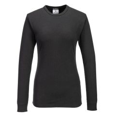   B126BKRL Portwest Women's Thermal T-Shirt Long Sleeve - aláöltözet