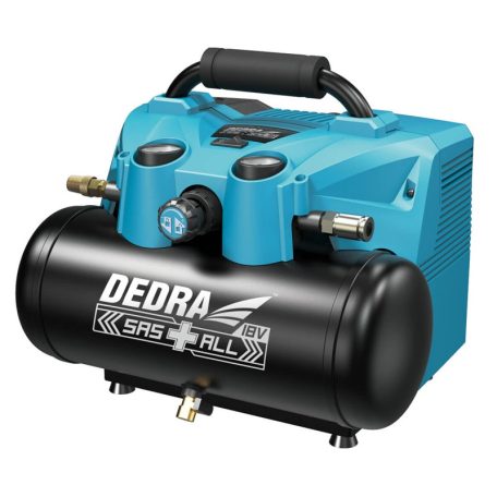 DEDRA Akkumulátoros kompresszor 6l 2x18V