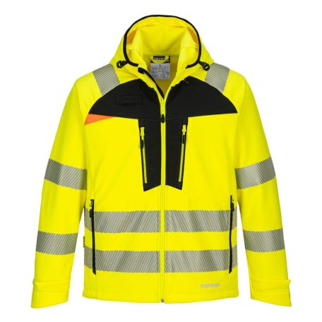 DX475YBR4XL Portwest DX4 Hi-Vis Softshell Jacket