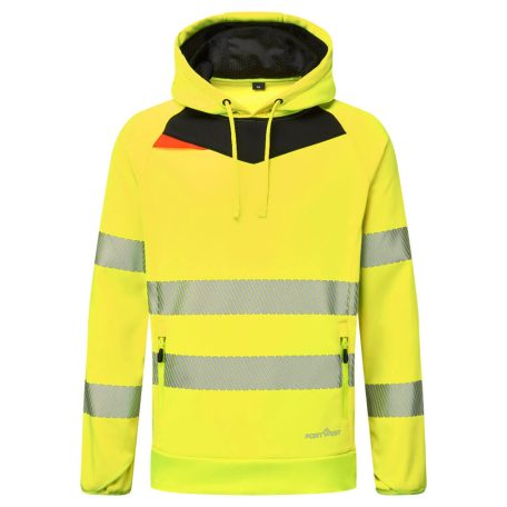 DX483YBRXXL DX4 Hi-Vis kapucnis pulóver