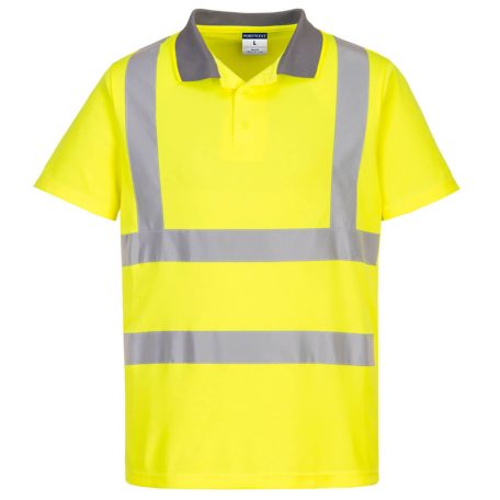 EC10YER4XL Portwest Eco Hi-Vis Polo Shirt  (6 db)