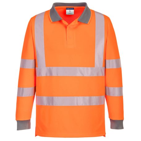 EC11ORRXXXL Portwest Eco Hi-Vis L/S Polo  (6 db)