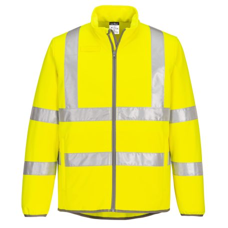 EC24YER4XL Portwest Hi-Vis jól láthatósági Softshell pulóver