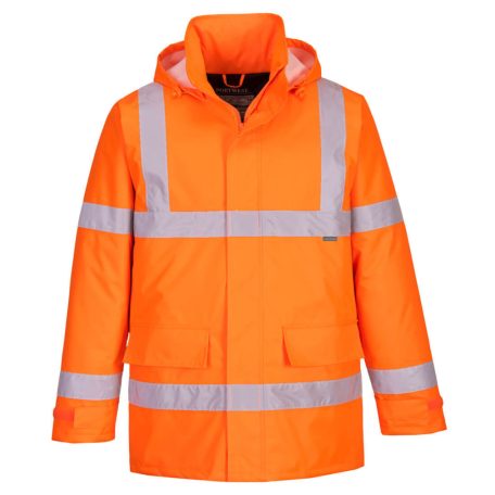 EC60ORRM Portwest Eco Hi-Vis Winter Jacket