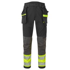   EV442YBS30 PORTWEST EV4 Hi-Vis Stretch Class 1 Holster lengőzsebes nadrág