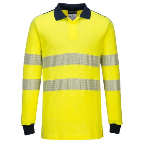 FR702YNRL Portwest WX3 FR Hi-Vis Polo Shirt