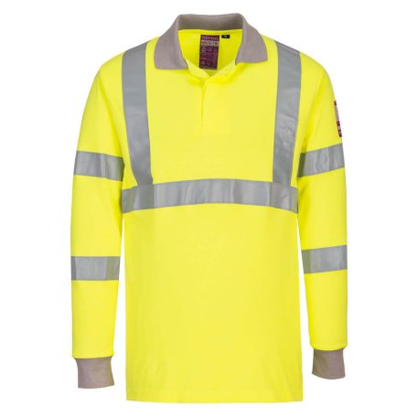 FR77YER4XL Portwest Modaflame Hi-Vis Polo Shirt