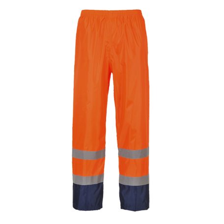 H444ONRL Portwest Hi-Vis klasszikus kontrasztos esőnadrág