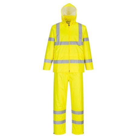 H448YER4XL Portwest Hi -Vis esőruha (2 részes öltöny)