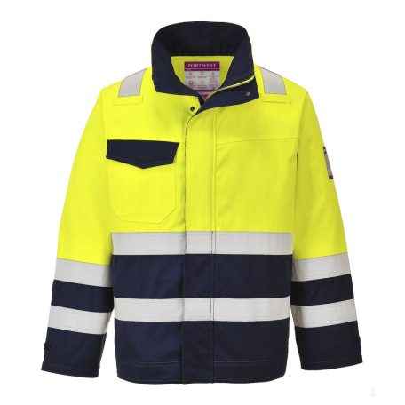 MV25YNRM Portwest Hi-Vis Modaflame munkakabát