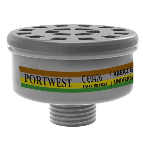 P926BKR Portwest ABEK2 Filter univerzális csatlakozás (4 db))