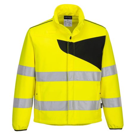 PW275YBRXL Portwest PW2 Hi-Vis Softshell Jacket (2L)