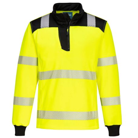 PW326YBR4XL Portwest PW3 Hi-Vis 1/4 Zip melegítőfelső