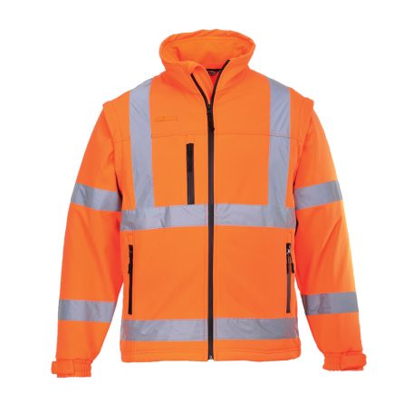 S428YERXS Portwest Jól láthatósági Softshell dzseki