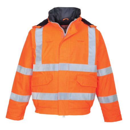 S773ORRXS Portwest Antistatic FR Jacket