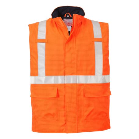 S776ORRS Portwest Bizflame Rain Hi-Vis antisztatikus FR mellény