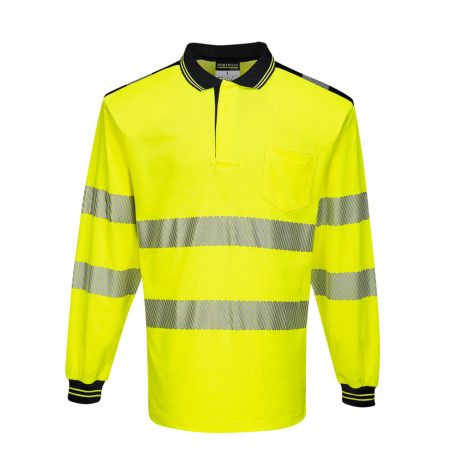 T184YBRL Portwest PW3 Hi-Vis hosszú ujjú pólóing