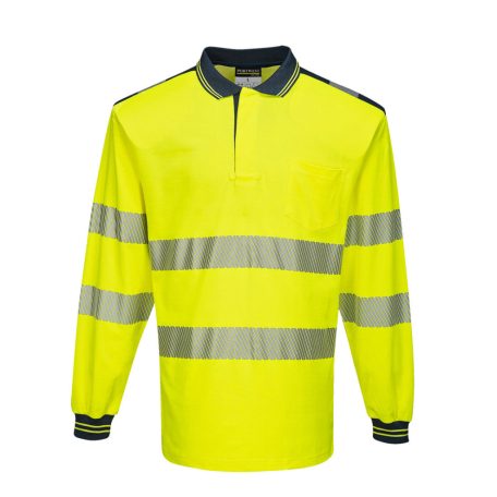 T184YNRM Portwest PW3 Hi-Vis hosszú ujjú pólóing